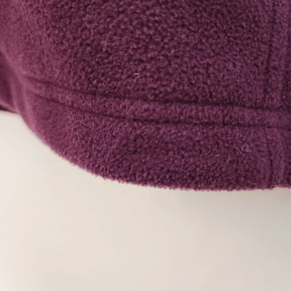 Columbia Purple Fleece Zip Up Size Small - Picture 3 of 7
